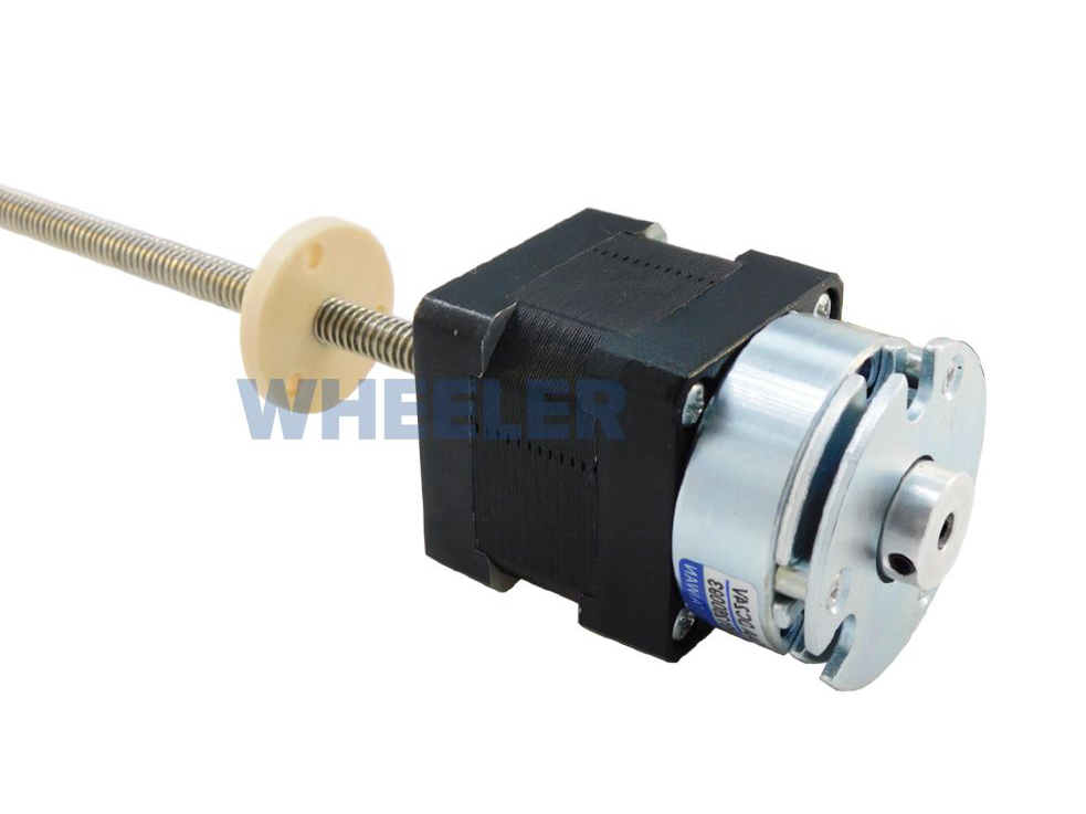 35mm Size 14 Linear Stepper Motor with Brake