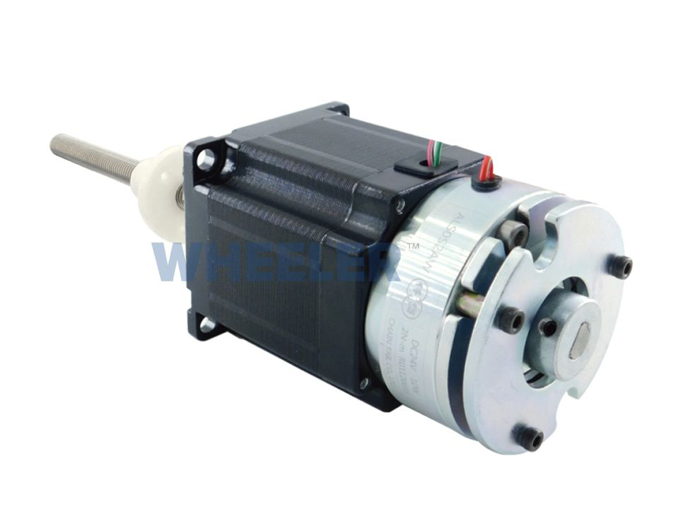 57mm Size 23 Linear Stepper Motor with Brake