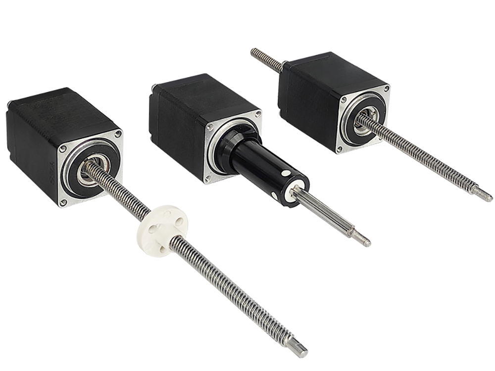 Size 11, 28mm Double Stack Stepper Motor Lead Screw Linear Actuator